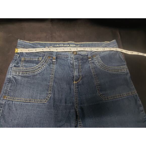 Arizona Jean Co. Dark Blue Jean Shorts | Size 18 1/2 Plus - Picture 6 of 6